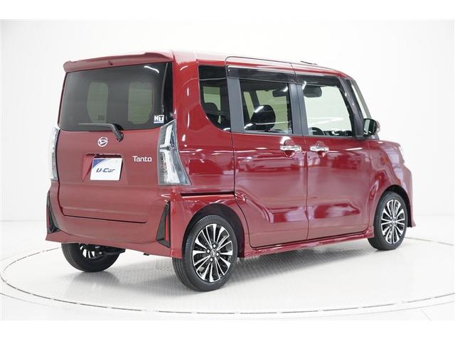 タント カスタムＲＳ　両側パワスライドドア　ＩＳＴＯＰ　元試乗車　地デジフルセグ　ＡＡＣ　ＬＥＤライト　１オーナー　サイドエアバッグ　ＴＶ　キーフリー　セキュリティ　ベンチシート　ＰＷ　アルミホイール　ＡＢＳ　エアバック（3枚目）