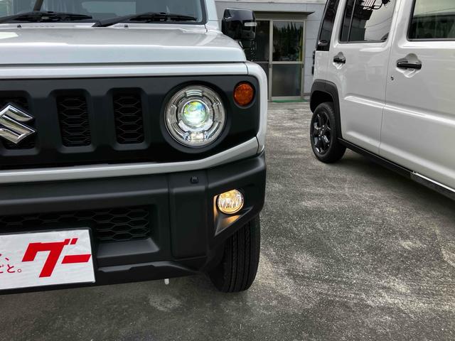ジムニー XC 届出済未使用車 禁煙車 4WD 衝突被害軽減システム レーンアシスト LEDヘッドライト フォグライト シートヒーター スマートキー オートエアコン AW16インチ バックソナー クルーズコントロール(24枚目)