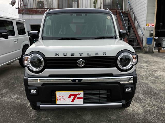 ハスラー タフワイルド 届出済未使用車 禁煙車 衝突被害軽減システム レーンアシスト ナビ 全周囲カメラ フルセグTV Bluetooth DVD LEDヘッドライト クルコン スマートキー オートエアコン AW16インチ(2枚目)