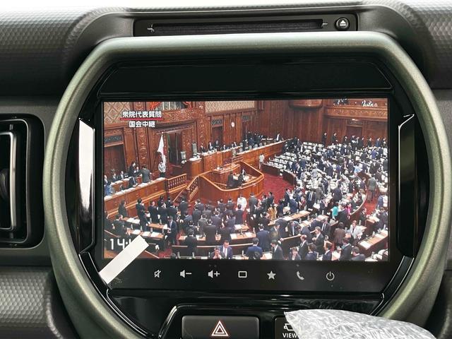 ハスラー タフワイルド 届出済未使用車 禁煙車 衝突被害軽減システム レーンアシスト ナビ 全周囲カメラ フルセグTV Bluetooth DVD LEDヘッドライト クルコン スマートキー オートエアコン AW16インチ(7枚目)