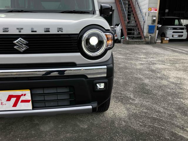 ハスラー タフワイルド 届出済未使用車 禁煙車 衝突被害軽減システム レーンアシスト ナビ 全周囲カメラ フルセグTV Bluetooth DVD LEDヘッドライト クルコン スマートキー オートエアコン AW16インチ(30枚目)
