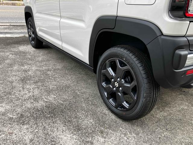 ハスラー タフワイルド 届出済未使用車 禁煙車 衝突被害軽減システム レーンアシスト ナビ 全周囲カメラ フルセグTV Bluetooth DVD LEDヘッドライト クルコン スマートキー オートエアコン AW16インチ(33枚目)