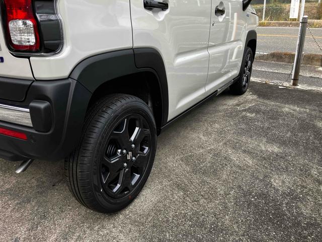 ハスラー タフワイルド 届出済未使用車 禁煙車 衝突被害軽減システム レーンアシスト ナビ 全周囲カメラ フルセグTV Bluetooth DVD LEDヘッドライト クルコン スマートキー オートエアコン AW16インチ(34枚目)