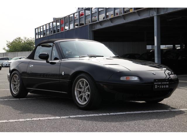 ユーノスロードスター ユーノス ｖスペシャル シート張替済 ３２６パワー車高調 ｋｅｎｗｏｏｄオーディオ フジツボマフラーワタナベ１４インチアルミホイール ｌｅｄヘッドライト ナルディウッドステアリング ハードトップ 広島県 ｖスペシャル シート張替済 ３２６
