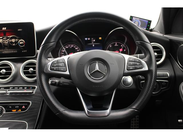 Ｃ２２０ｄ　ローレウスエディション　純正ナビＴＶ　バックカメラ　ＡＭＧライン　１８インチアルミホイール　ＡＭＧスポーツステアリング　ステンレスペダル　レザーシート　シートヒーター　パークトロニック　パーキングパイロット　パワーシート(16枚目)