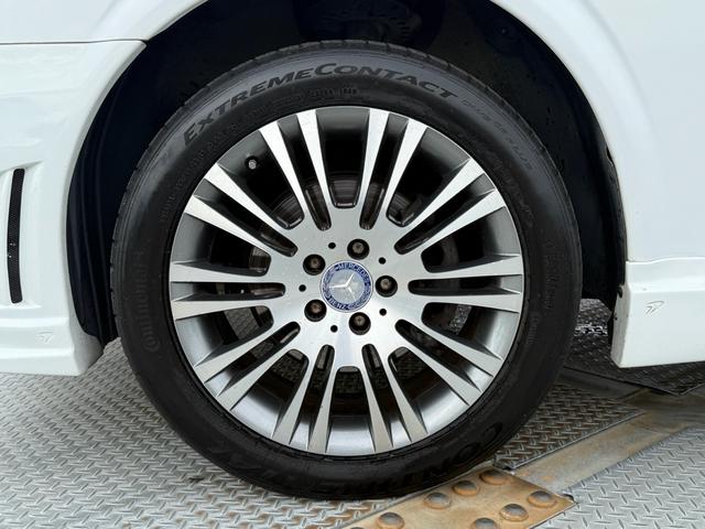 Vクラス V350 トレンド 3列シート WALDエアロカスタム 両側電動スライドドア 18インチアルミホイール シートヒーター ナビ TV フリップダウンモニター パワーアンプ Bluetooth ハーフレザーシート(48枚目)