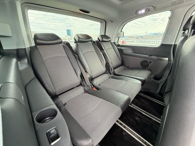 Vクラス V350 トレンド 3列シート WALDエアロカスタム 両側電動スライドドア 18インチアルミホイール シートヒーター ナビ TV フリップダウンモニター パワーアンプ Bluetooth ハーフレザーシート(52枚目)