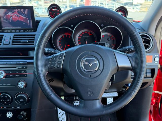 マツダスピードアクセラ ベースグレード　６ＭＴ　ホットハッチ　ワンオーナー　ＥＸＡＳマフラー　ＲＳ☆Ｒ車高調　Ｄｅｆｉ追加メーター　ＥＶＣ　ＷＯＲＫ１８インチＡＷ　スマートキー　バックカメラ　ＴＶ　ＥＴＣ　ＢＯＳＥサウンド　ナビ（57枚目）