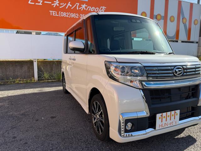 タント カスタムＸ　トップエディションＶＳ　ＳＡＩＩＩ　純正ＳＤナビ　フルセグＴＶ　Ｂｌｕｅｔｏｏｔｈ　パノラミックビューモニター　両側パワースライドドア　スマートアシスト　シートヒーター　スマートキー　ステアリングスイッチ　前ドラレコ　ＬＥＤヘッドライト（7枚目）