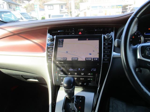 ハリアー プログレス メタル アンド レザーパッケージ サンルーフ モデリスタエアロ メーカーOPJBLサウンド フルセグTV パノラマモニター ブラックレザーエアシート パワーシート パワーバックドア セーフティセンス コーナーセンサー HOLDブレーキ(19枚目)