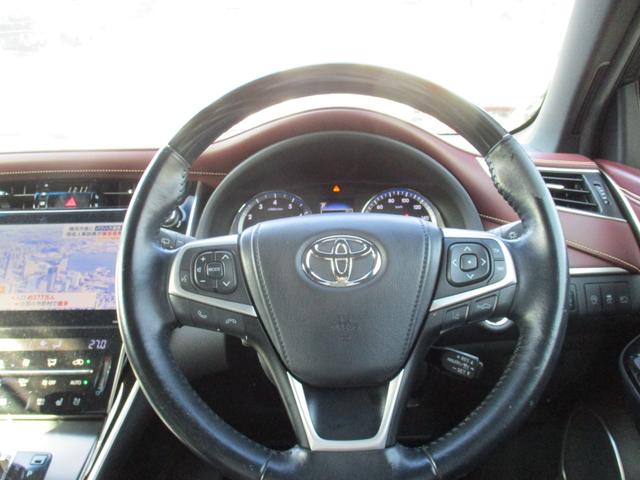 ハリアー プログレス メタル アンド レザーパッケージ サンルーフ モデリスタエアロ メーカーOPJBLサウンド フルセグTV パノラマモニター ブラックレザーエアシート パワーシート パワーバックドア セーフティセンス コーナーセンサー HOLDブレーキ(27枚目)