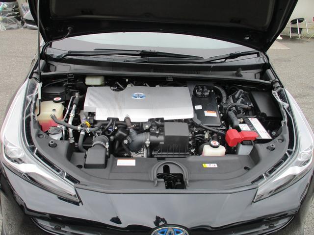 プリウス Ａツーリングセレクション　ＴＲＤエアロ　ＴＲＤ１８インチＡＷ　ＡＬＰＩＮＥ９インチナビ　フルセグＴＶ　ＤＶＤ　バックカメラ　レーダークルーズコントロール　トヨタセーフティセンス　ＬＥＤヘッドライト　レザーシート　シートヒーター（63枚目）