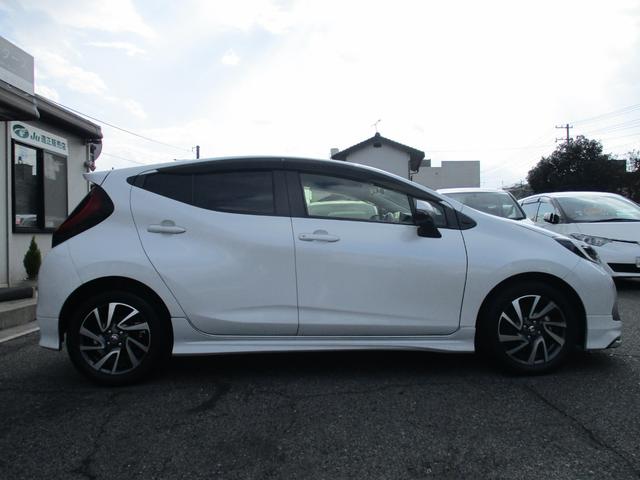 アクア Ｚ　モデリスタエアロ　純正ディスプレイオーディオ　フルセグＴＶ　レーダークルーズコントロール　ハーフレザーシート　セーフティセンス　コーナーセンサー　オートライト　ＬＥＤヘッドライト　前後ドラレコ（8枚目）