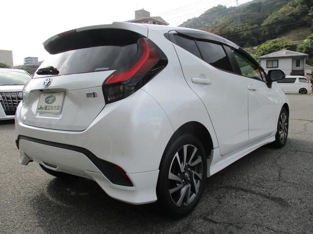 アクア Ｚ　モデリスタエアロ　純正ディスプレイオーディオ　フルセグＴＶ　レーダークルーズコントロール　ハーフレザーシート　セーフティセンス　コーナーセンサー　オートライト　ＬＥＤヘッドライト　前後ドラレコ（10枚目）