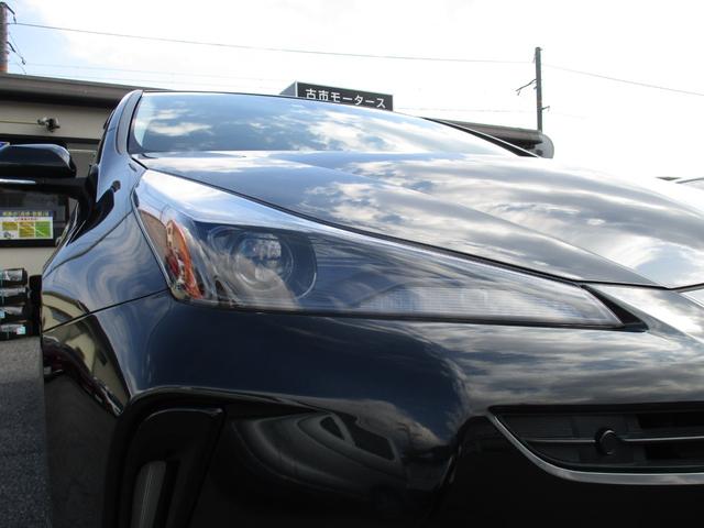プリウス Ｓツーリングセレクション・ブラックエディション　モデリスタエアロ　純正ワイドナビ　フルセグＴＶ　全方位カメラ　社外１８インチＡＷ　レーダークルーズコントロール　トヨタセーフティセンス　オートライト　ＬＥＤヘッドライト　オートマチックハイビーム（3枚目）