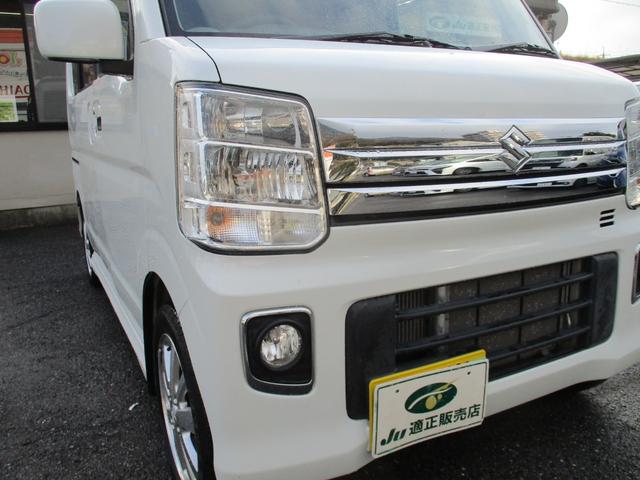 エブリイワゴン ＰＺターボ　ストラーダナビ　フルセグＴＶ　Ｂモニター　ＣＤ／ＤＶＤ再生　ブルートゥース対応　左オートステップ　パワースライドドア　レーダーブレーキ　レーンキープ　コーナーセンサー　前後ドラレコ　　シートカバー（4枚目）