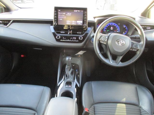 カローラツーリング ハイブリッド　ダブルバイビー　モデリスタエアロ　ＴＲＤ１８インチＡＷ　純正ディスプレイオーディオ　トヨタセーフティセンス　レーダークルーズコントロール　バックカメラ　ステアリングヒーター　ハーフレザーシート　シートヒーター（18枚目）