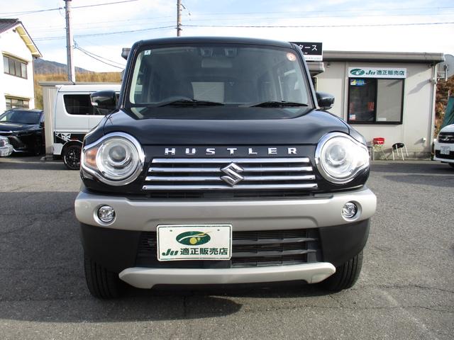 ハスラー ＪスタイルＩＩ　４ＷＤ　カロッツェリアディスプレイオーディオ　ＣＤ・ＤＶＤ再生　ブルートゥース・ＵＳＢ対応　ハーフレザー調シート　Ｆ左右シートヒーター　ＬＥＤオートライト＆フォグ　ダウンヒルアシスト　レーンキープ（3枚目）