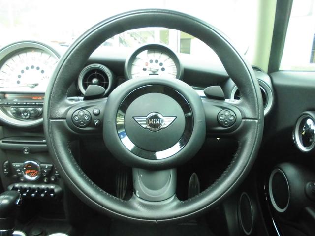 クーパーS JCW SPORTSパッケージ ダブルサンルーフ クルーズコントロール パドルシフト 純正17インチアルミホイール ハーフレザーシート ICターボ ADVAN FLEVA(18枚目)