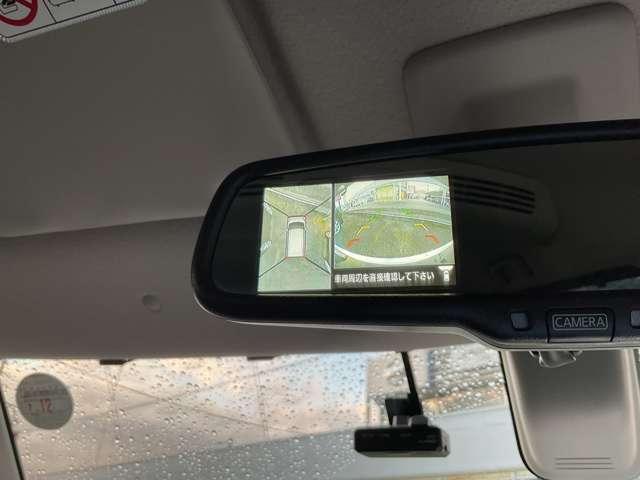 �{�^���̐؂�ւ��ŁA�A���E���h�r���[���j�^�[�����[���~���[�ɉf���o�����Ƃ��ł��܂��I