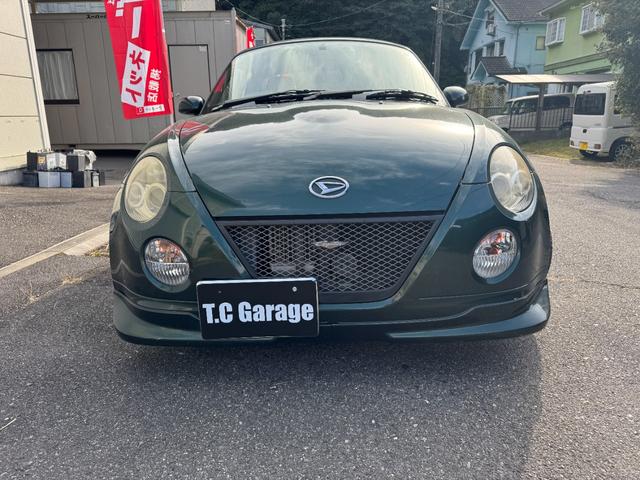 コペン アクティブトップ　ターボ車　運転席助手席エアバック　社外ナビゲーション　ドライブレコーダー　パワーウインドー　ＥＴＣ車載器　運転席エアバッグ　ＡＢＳ　エアコン　パワステ　禁煙　オープン異常なし（2枚目）