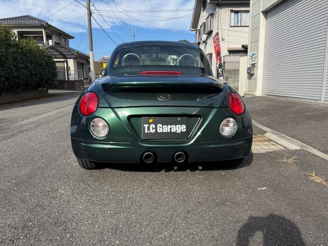 コペン アクティブトップ　ターボ車　運転席助手席エアバック　社外ナビゲーション　ドライブレコーダー　パワーウインドー　ＥＴＣ車載器　運転席エアバッグ　ＡＢＳ　エアコン　パワステ　禁煙　オープン異常なし（6枚目）