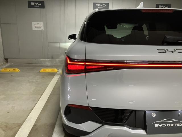 テールライトは、フロントライト同様一本につながるようになっています！