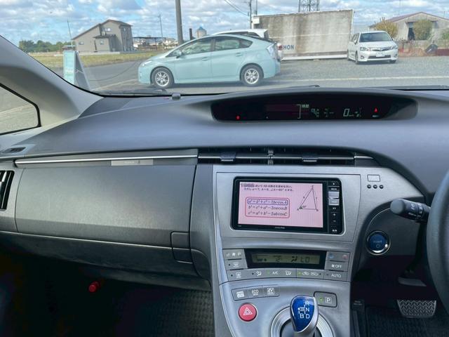 プリウス Ｓ　ＦＳＲエアロ　ＴＶナビ　ＥＴＣ　バックモニター（18枚目）