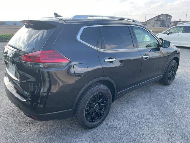 エクストレイル ２０Ｘ　４ＷＤ　レイズＡＷ　サンルール　サンルーフ　パノラマガラスルーフ　外品アルミ　ドラレコ　ＬＥＤヘッドライト　８インチナビ　シートヒーター　ＴＶナビ　バックモニター　ルーフレール（27枚目）