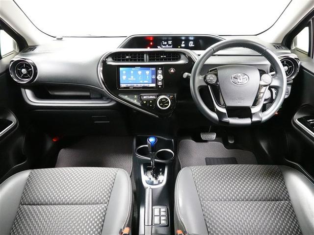 アクア クロスオーバー　フルセグ　メモリーナビ　ＤＶＤ再生　ミュージックプレイヤー接続可　バックカメラ　衝突被害軽減システム　ＥＴＣ（6枚目）