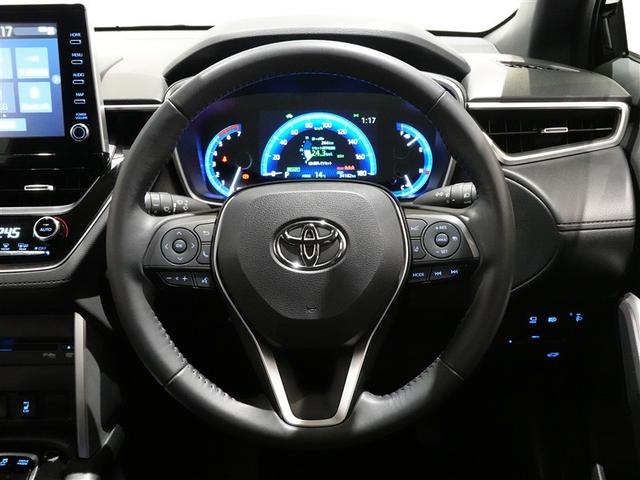 カローラクロス ハイブリッド　Ｚ　革シート　フルセグ　メモリーナビ　バックカメラ　衝突被害軽減システム　ＥＴＣ　ＬＥＤヘッドランプ（10枚目）