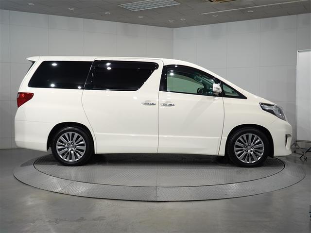 アルファード 240S タイプゴールド フルセグ HDDナビ DVD再生 ミュージックプレイヤー接続可 バックカメラ 両側電動スライド HIDヘッドライト ウオークスルー 乗車定員7人 3列シート 記録簿(40枚目)