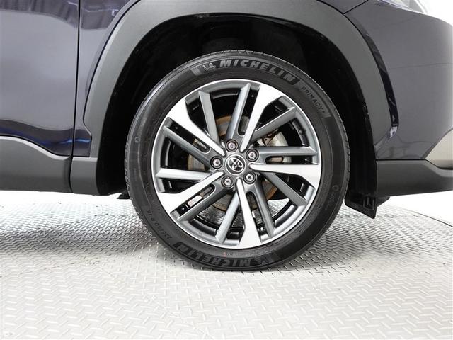 カローラクロス ハイブリッド Z フルセグ メモリーナビ DVD再生 ミュージックプレイヤー接続可 バックカメラ 衝突被害軽減システム ETC ドラレコ LEDヘッドランプ ワンオーナー 記録簿(20枚目)