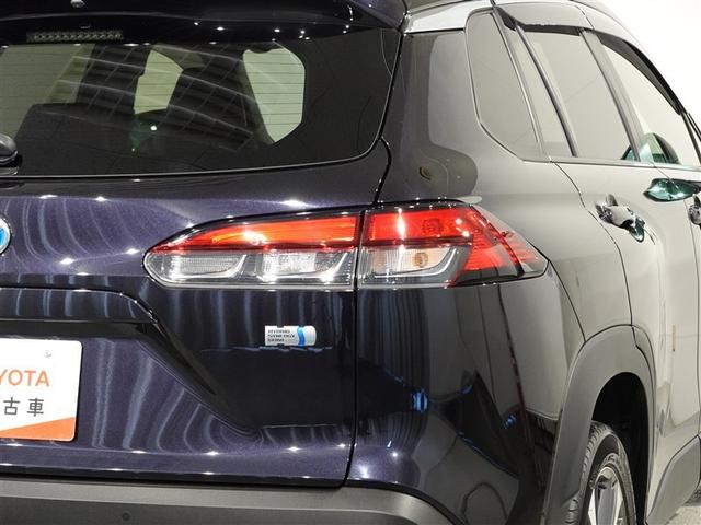 カローラクロス ハイブリッド Z フルセグ メモリーナビ DVD再生 ミュージックプレイヤー接続可 バックカメラ 衝突被害軽減システム ETC ドラレコ LEDヘッドランプ ワンオーナー 記録簿(34枚目)