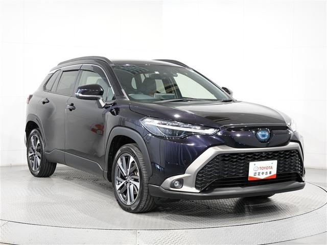 カローラクロス ハイブリッド Z フルセグ メモリーナビ DVD再生 ミュージックプレイヤー接続可 バックカメラ 衝突被害軽減システム ETC ドラレコ LEDヘッドランプ ワンオーナー 記録簿(38枚目)