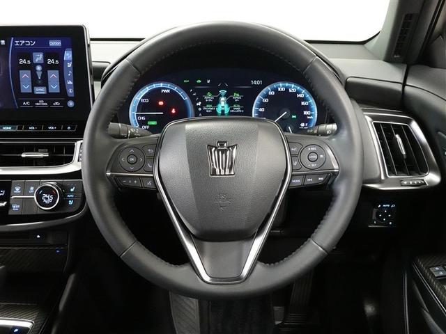 クラウンハイブリッド RSアドバンス 革シート フルセグ メモリーナビ DVD再生 ミュージックプレイヤー接続可 バックカメラ 衝突被害軽減システム ETC ドラレコ LEDヘッドランプ ワンオーナー(11枚目)