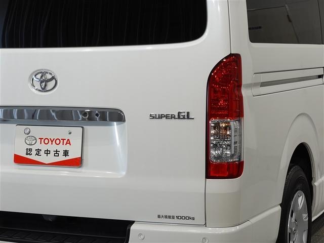 ハイエースバン ロングスーパーGL バックカメラ 衝突被害軽減システム ETC 両側電動スライド 記録簿(34枚目)