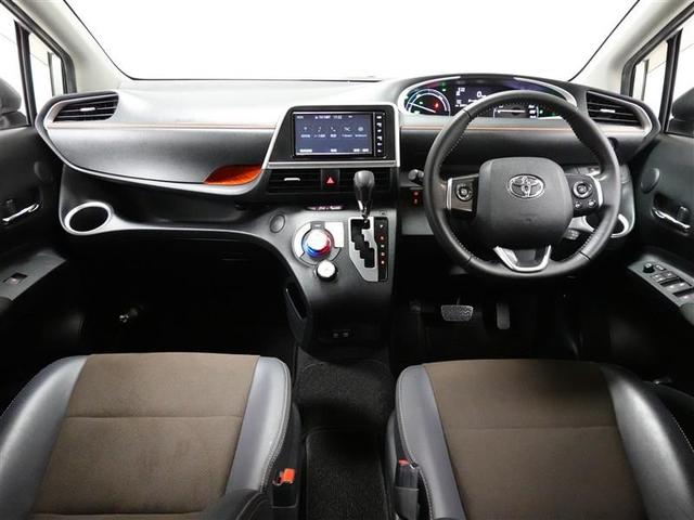 シエンタ ハイブリッドＧ　クエロ　フルセグ　メモリーナビ　ＤＶＤ再生　ミュージックプレイヤー接続可　バックカメラ　衝突被害軽減システム　ＥＴＣ　両側電動スライド　ＬＥＤヘッドランプ　乗車定員７人　３列シート（6枚目）