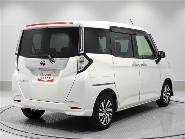 ルーミー カスタムＧ　ワンセグ　メモリーナビ　ミュージックプレイヤー接続可　バックカメラ　衝突被害軽減システム　ＥＴＣ　両側電動スライド　ＬＥＤヘッドランプ　ワンオーナー　アイドリングストップ（4枚目）