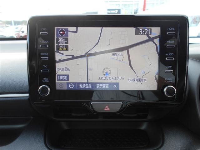 ヤリス ハイブリッドＧ　メモリーナビ　ミュージックプレイヤー接続可　バックカメラ　衝突被害軽減システム　ＥＴＣ　ワンオーナー（5枚目）