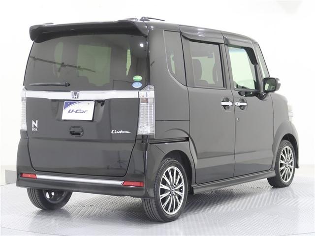 Ｎ－ＢＯＸカスタム Ｇ・ターボＬパッケージ　メモリーナビ　ＤＶＤ再生　ミュージックプレイヤー接続可　バックカメラ　ＥＴＣ　ドラレコ　両側電動スライド　ＨＩＤヘッドライト（3枚目）