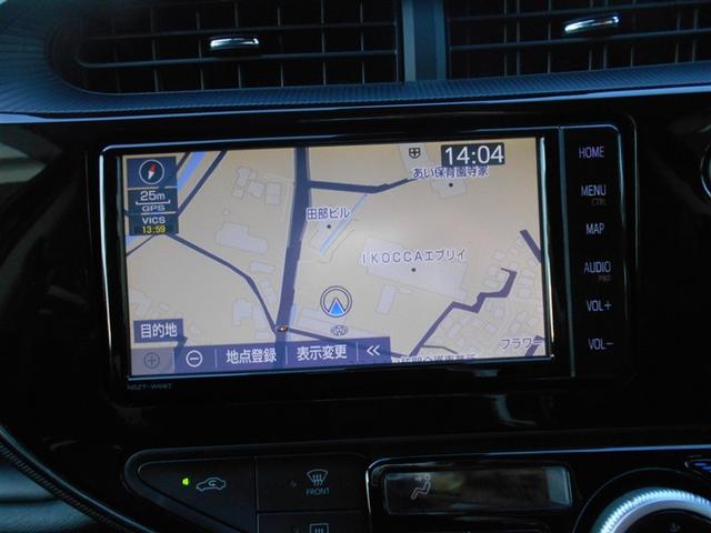 アクア Ｓスタイルブラック　フルセグ　メモリーナビ　ＤＶＤ再生　ミュージックプレイヤー接続可　バックカメラ　衝突被害軽減システム　ＥＴＣ　ドラレコ（7枚目）