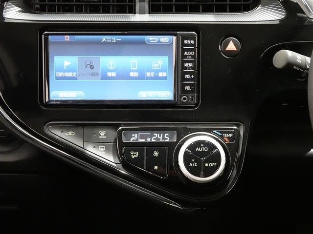 アクア Ｓスタイルブラック　ワンセグ　メモリーナビ　ミュージックプレイヤー接続可　バックカメラ　衝突被害軽減システム　ＥＴＣ（7枚目）