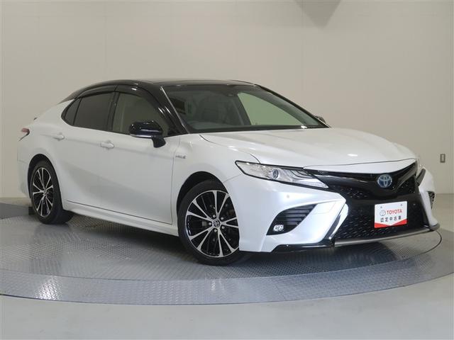 カムリ WS サンルーフ フルセグ DVD再生 ミュージックプレイヤー接続可 バックカメラ 衝突被害軽減システム ETC ドラレコ LEDヘッドランプ(22枚目)