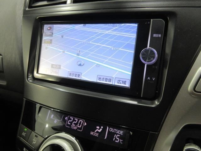 S フルセグ メモリーナビ DVD再生 バックカメラ ETC 乗車定員7人 3列シート ワンオーナー アイドリングストップ(8枚目)