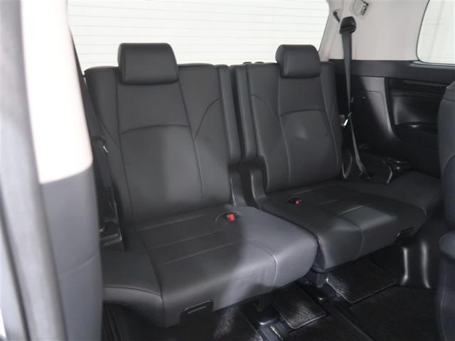 アルファードハイブリッド ＳＲ　Ｃパッケージ　革シート　４ＷＤ　フルセグ　メモリーナビ　ＤＶＤ再生　ミュージックプレイヤー接続可　後席モニター　バックカメラ　衝突被害軽減システム　ＥＴＣ　ドラレコ　両側電動スライド　ＬＥＤヘッドランプ　３列シート（15枚目）