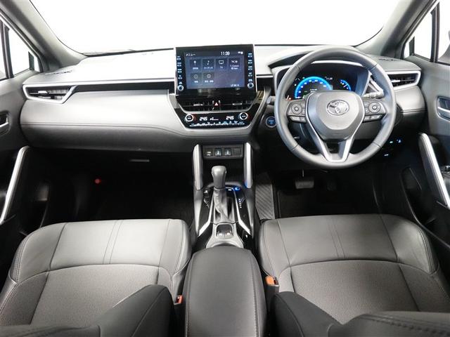 カローラクロス ハイブリッド Z フルセグ メモリーナビ ミュージックプレイヤー接続可 バックカメラ 衝突被害軽減システム ETC ドラレコ LEDヘッドランプ ワンオーナー 記録簿(6枚目)