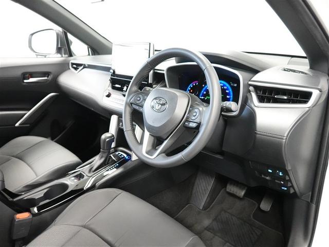 カローラクロス ハイブリッド Z フルセグ メモリーナビ ミュージックプレイヤー接続可 バックカメラ 衝突被害軽減システム ETC ドラレコ LEDヘッドランプ ワンオーナー 記録簿(23枚目)