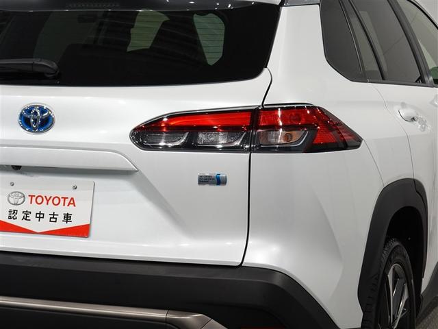 カローラクロス ハイブリッド Z フルセグ メモリーナビ ミュージックプレイヤー接続可 バックカメラ 衝突被害軽減システム ETC ドラレコ LEDヘッドランプ ワンオーナー 記録簿(37枚目)