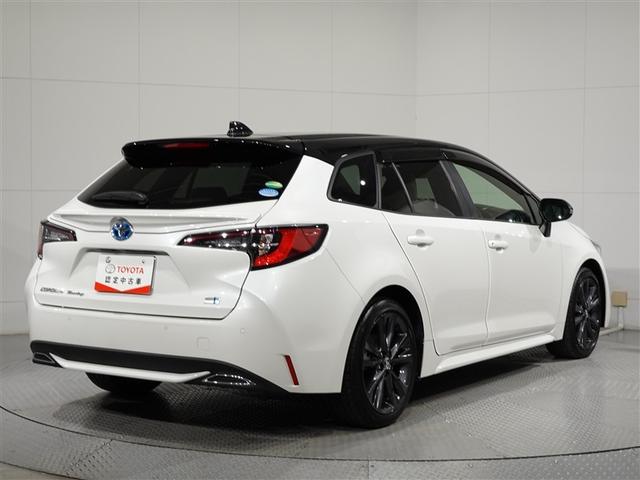 カローラツーリング ハイブリッド　ダブルバイビー　４ＷＤ　フルセグ　メモリーナビ　ミュージックプレイヤー接続可　バックカメラ　衝突被害軽減システム　ＥＴＣ　ドラレコ　ＬＥＤヘッドランプ　ワンオーナー（4枚目）